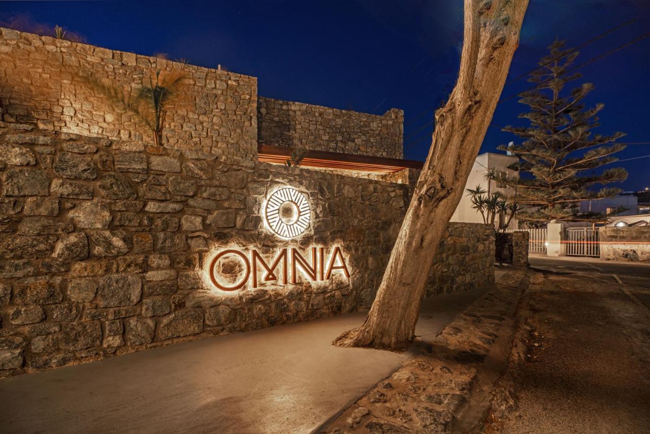 Omnia Mykonos Boutique Hotel & Suites Ornos  Exterior foto