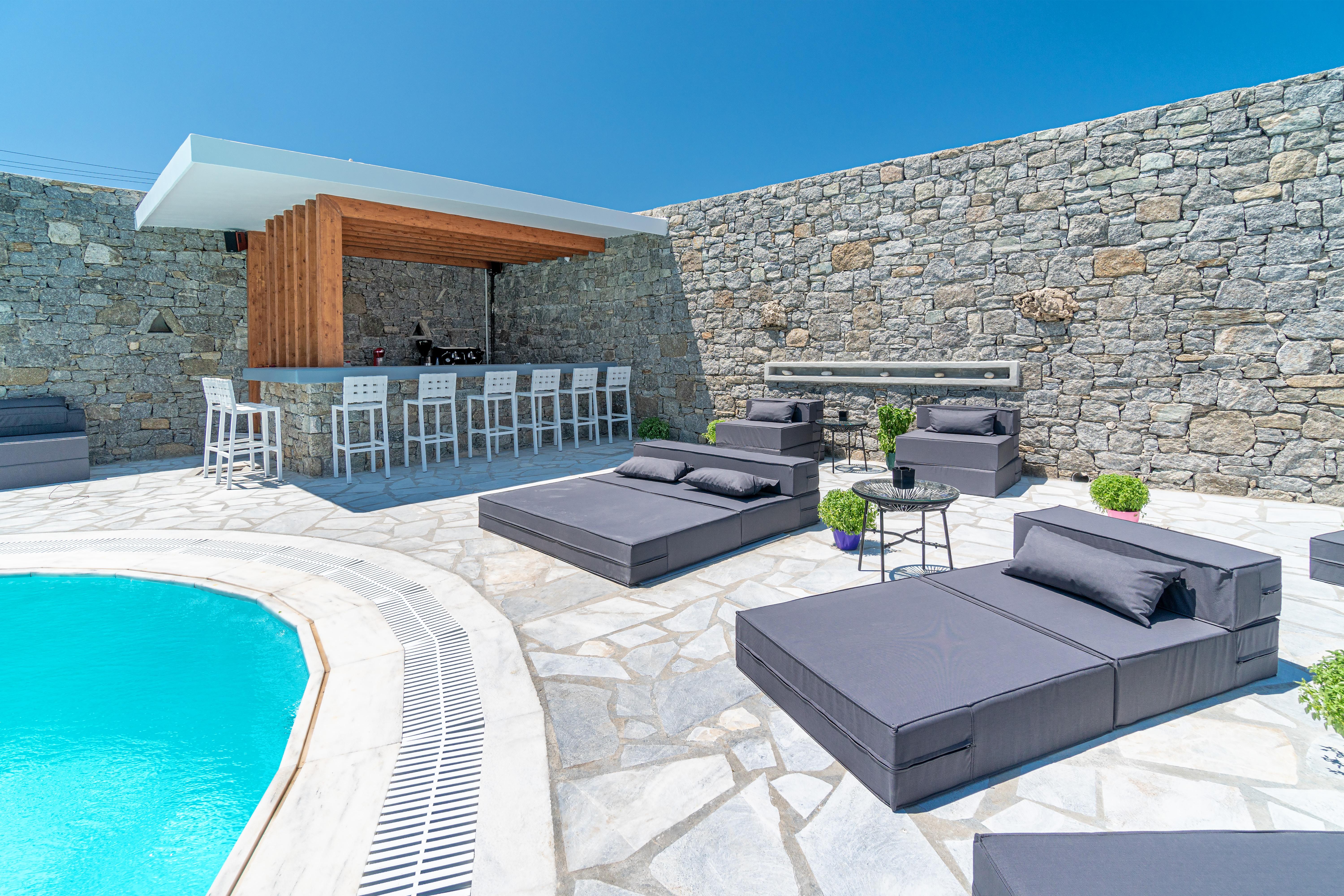 Omnia Mykonos Boutique Hotel & Suites Ornos  Exterior foto