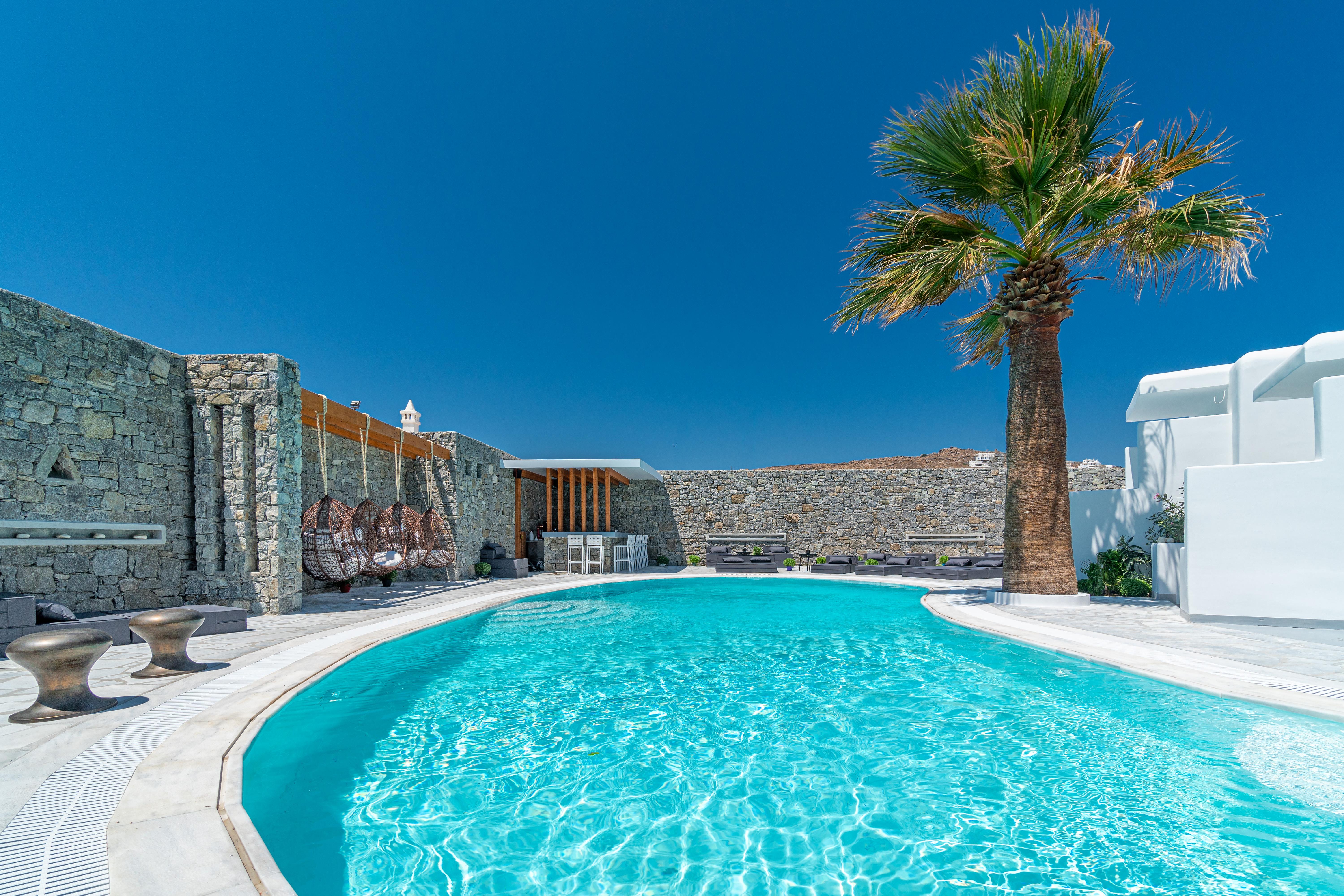 Omnia Mykonos Boutique Hotel & Suites Ornos  Exterior foto