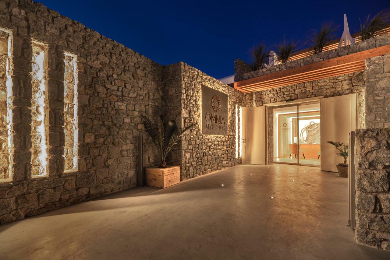 Omnia Mykonos Boutique Hotel & Suites Ornos  Exterior foto