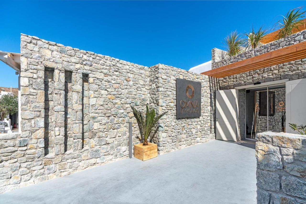 Omnia Mykonos Boutique Hotel & Suites Ornos  Exterior foto